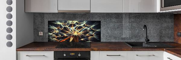 Küchen wandpaneel Löwenzahn