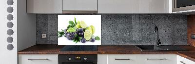 Glasrückwand für die küche Kalke und Steine