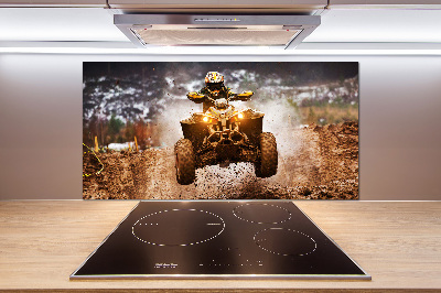 Glasrückwand für die küche Quad