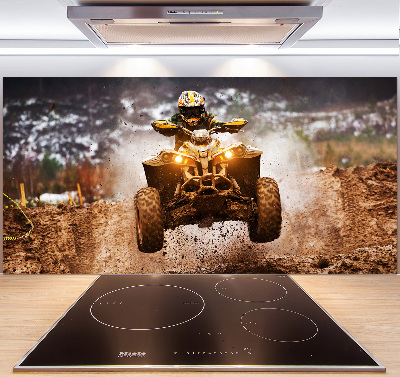 Glasrückwand für die küche Quad