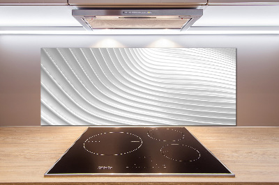 Glasrückwand für die küche Abstrakte Linien