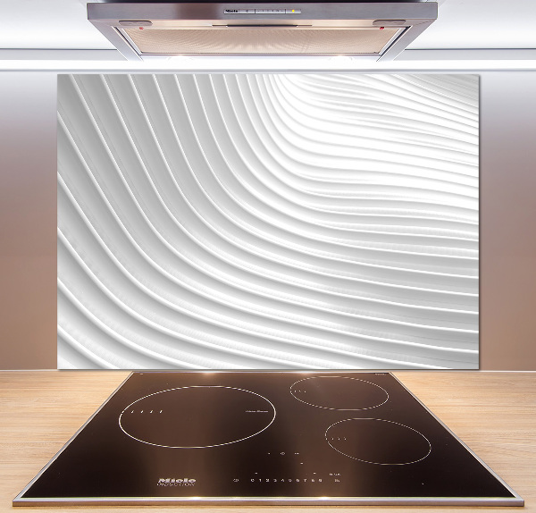 Glasrückwand für die küche Abstrakte Linien