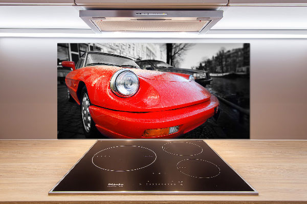 Platte für Küchenrückwand Oldtimer