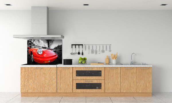 Platte für Küchenrückwand Oldtimer