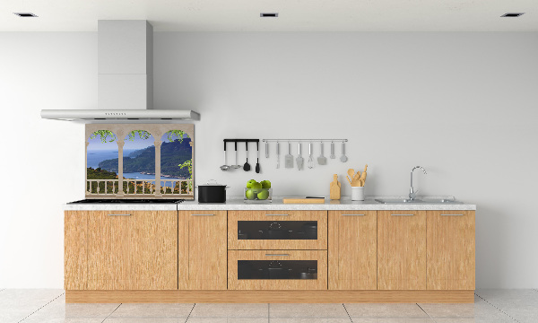 Platte für Küchenrückwand Blick auf die Bucht