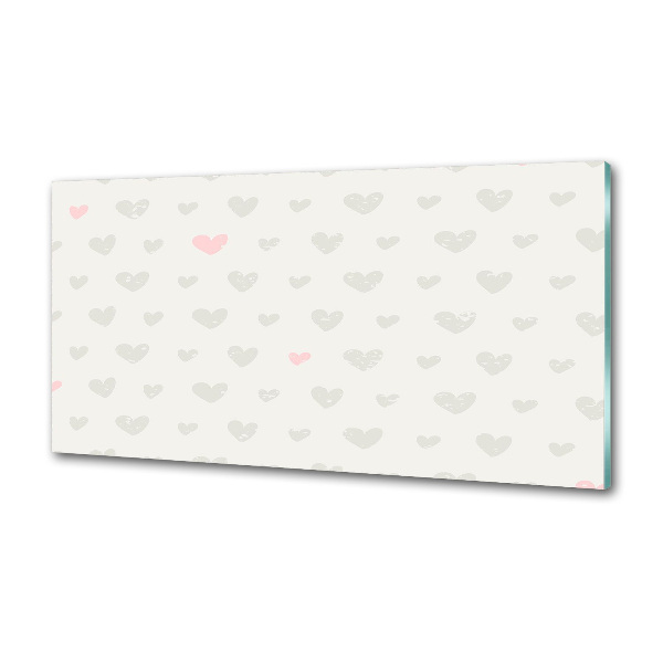 Küchen wandpaneel Herz-Hintergrund