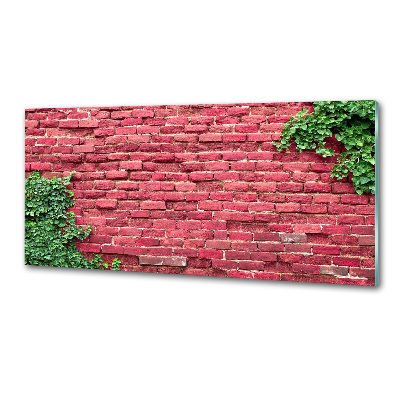 Platte für Küchenrückwand Ziegelmauer