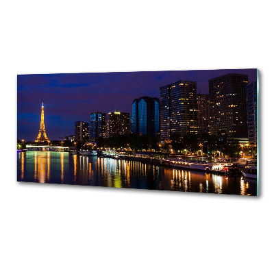 Küchen wandpaneel Paris bei Nacht