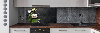 Platte für Küchenrückwand Knoblauch