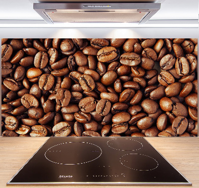Glasrückwand für die küche Kaffeebohnen