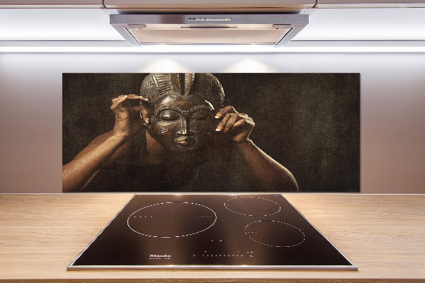 Platte für Küchenrückwand Afrikanische Maske