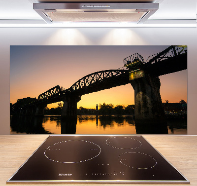 Platte für Küchenrückwand Brücke in Thailand