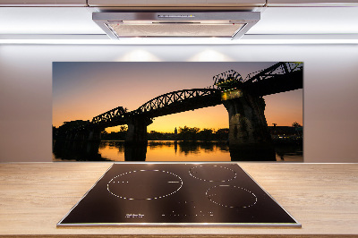 Platte für Küchenrückwand Brücke in Thailand