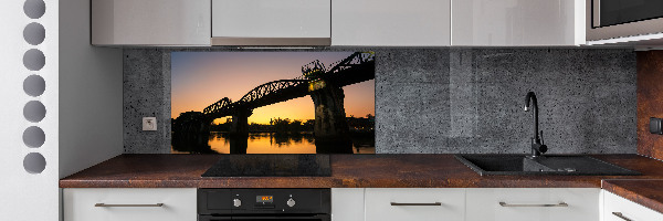 Platte für Küchenrückwand Brücke in Thailand