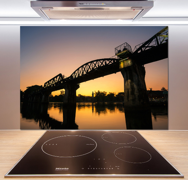 Platte für Küchenrückwand Brücke in Thailand