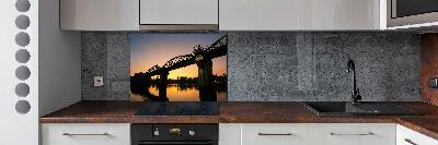 Platte für Küchenrückwand Brücke in Thailand