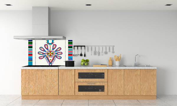 Küchen wandpaneel Polnisches Volksmuster