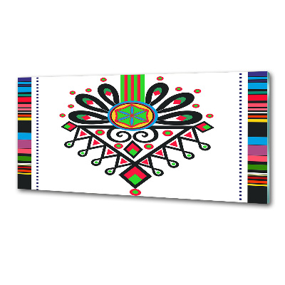 Glasrückwand für die küche Polnisches Volksmuster