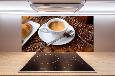 Glasrückwand für die küche Aromatischer Kaffee