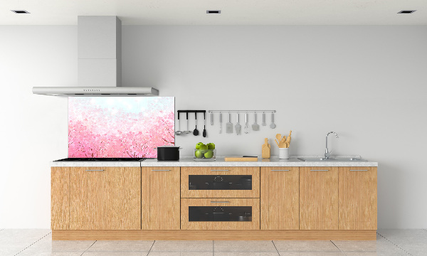 Küchen wandpaneel Kirschblüten