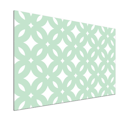 Glasrückwand für die küche Geometrischer Hintergrund