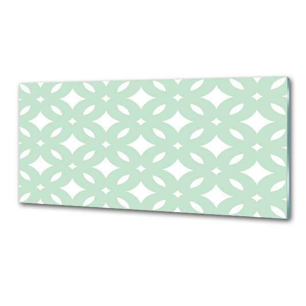 Glasrückwand für die küche Geometrischer Hintergrund