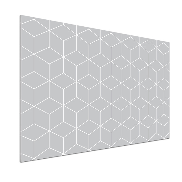 Platte für Küchenrückwand Geometrischer Hintergrund