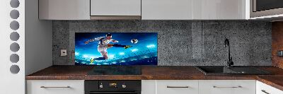 Platte für Küchenrückwand Fußballer