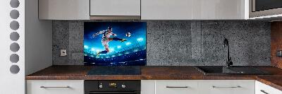 Platte für Küchenrückwand Fußballer