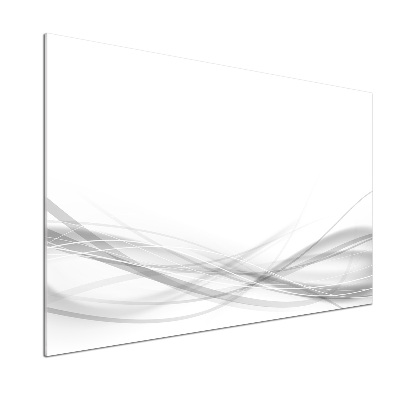 Glasrückwand für die küche Abstrakte Wellen
