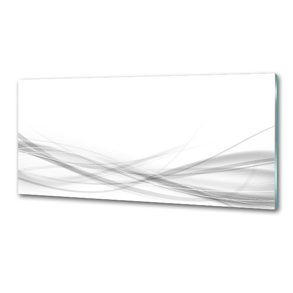 Glasrückwand für die küche Abstrakte Wellen