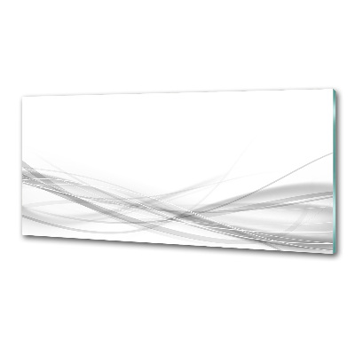 Glasrückwand für die küche Abstrakte Wellen
