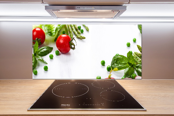 Küchen wandpaneel Frisches Gemüse