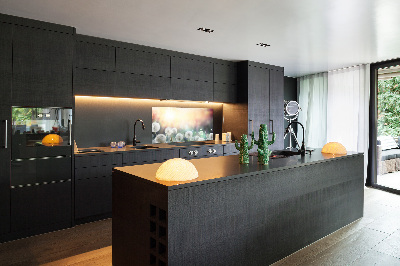 Glasrückwand für die küche Löwenzahnfeld