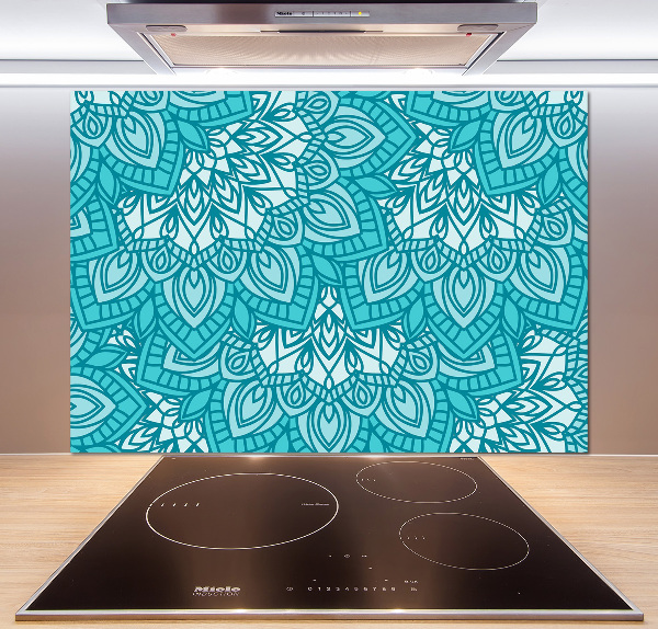 Glasrückwand für die küche Ornamente