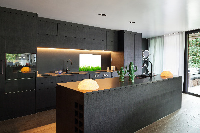 Küchen wandpaneel Gras