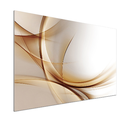 Platte für Küchenrückwand Abstrakte Wellen