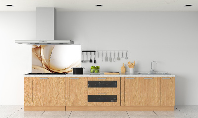 Platte für Küchenrückwand Abstrakte Wellen