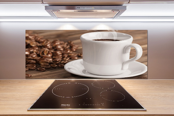 Platte für Küchenrückwand Eine Tasse Kaffee