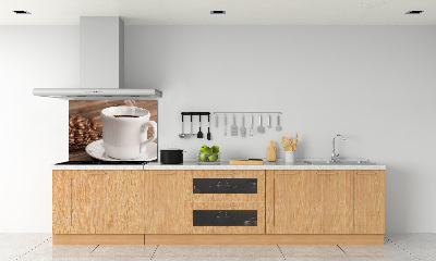 Platte für Küchenrückwand Eine Tasse Kaffee