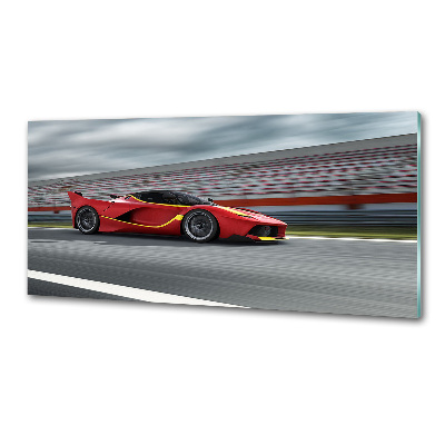 Glasrückwand für die küche Sportwagen