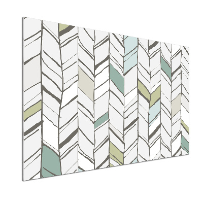 Platte für Küchenrückwand Fischgrätmuster