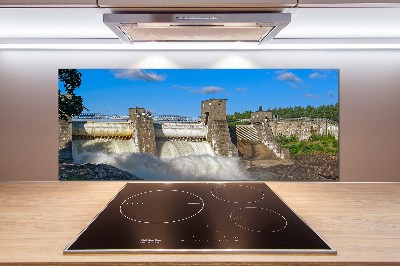 Küchen wandpaneel Staudamm