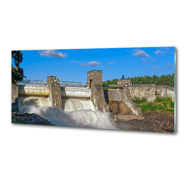 Küchen wandpaneel Staudamm