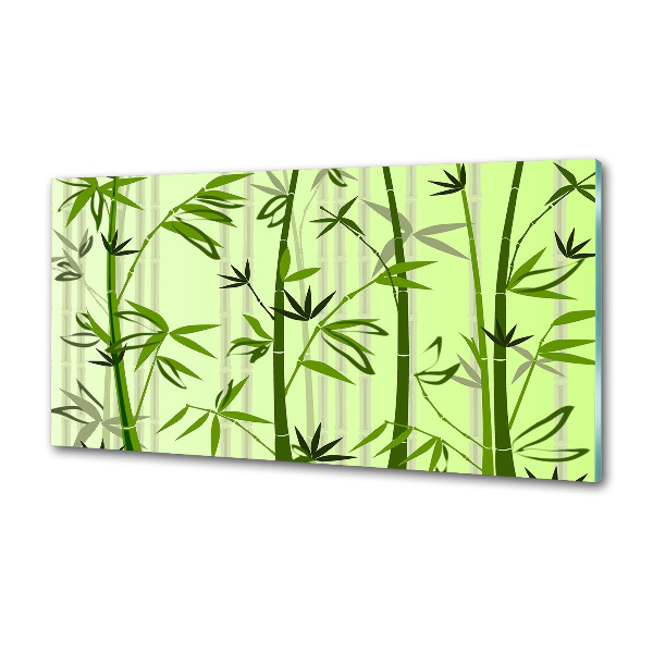 Küchen wandpaneel Bambus