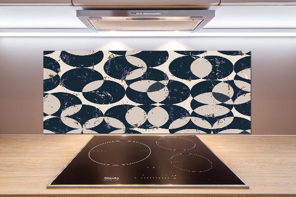 Glasrückwand für die küche Geometrischer Hintergrund