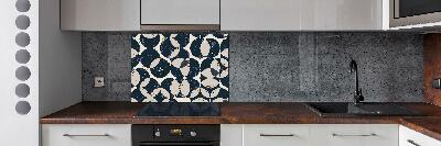 Glasrückwand für die küche Geometrischer Hintergrund