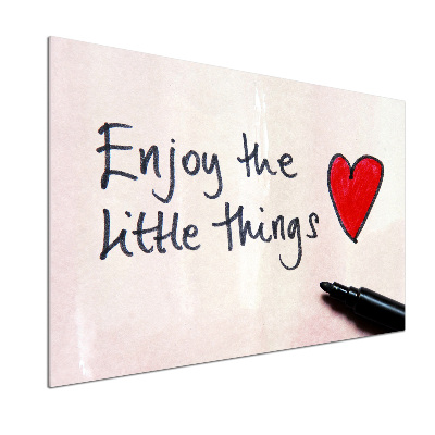 Glasrückwand für die küche Kleine Dinge