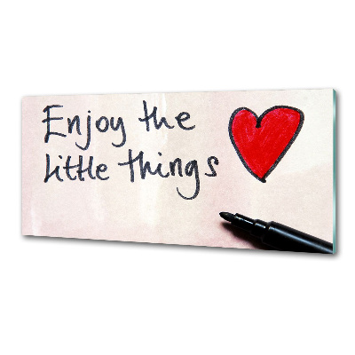 Glasrückwand für die küche Kleine Dinge