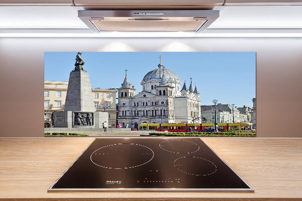 Küchen wandpaneel Freiheitsplatz Łódź